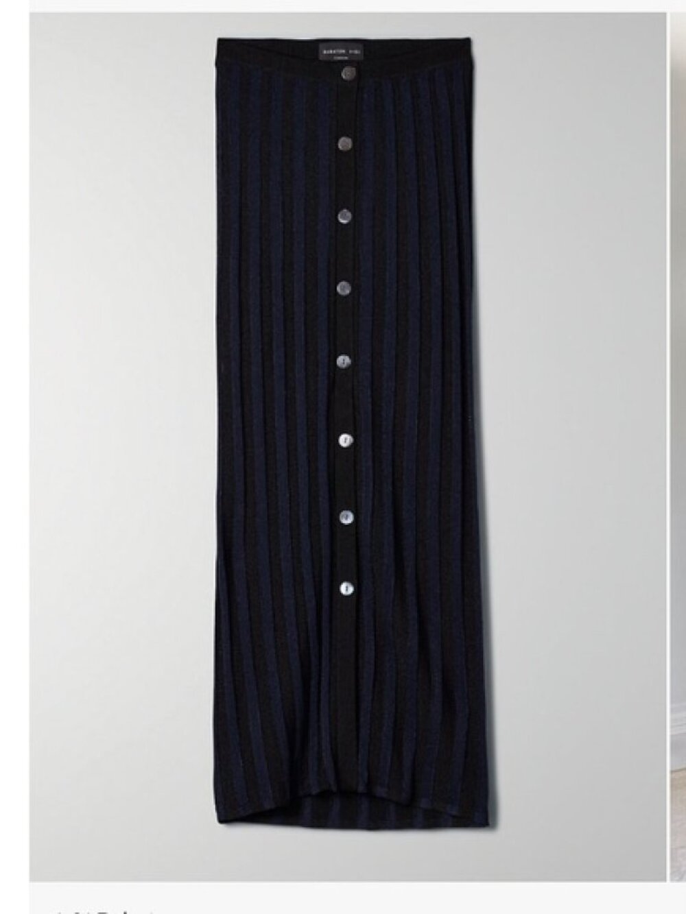 Babaton 1-01 Knit Maxi Skirt
